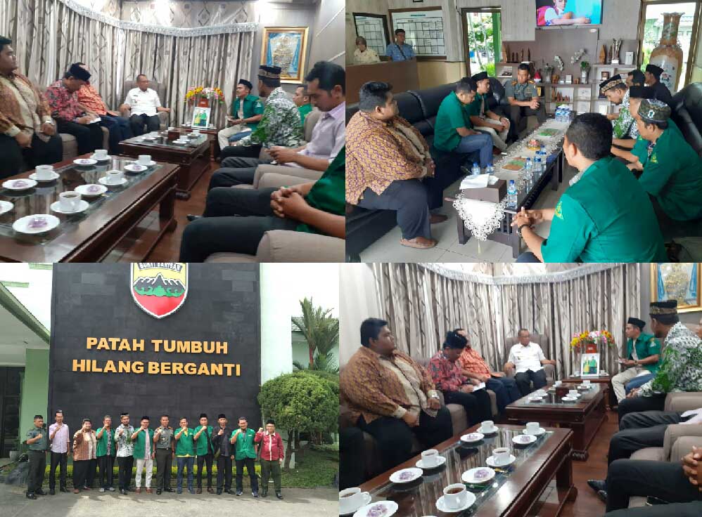 Audiensi Dengan Plt Wali Kota Medan,  Program Ansor Harus Bersinergi Dengan Pemko Medan