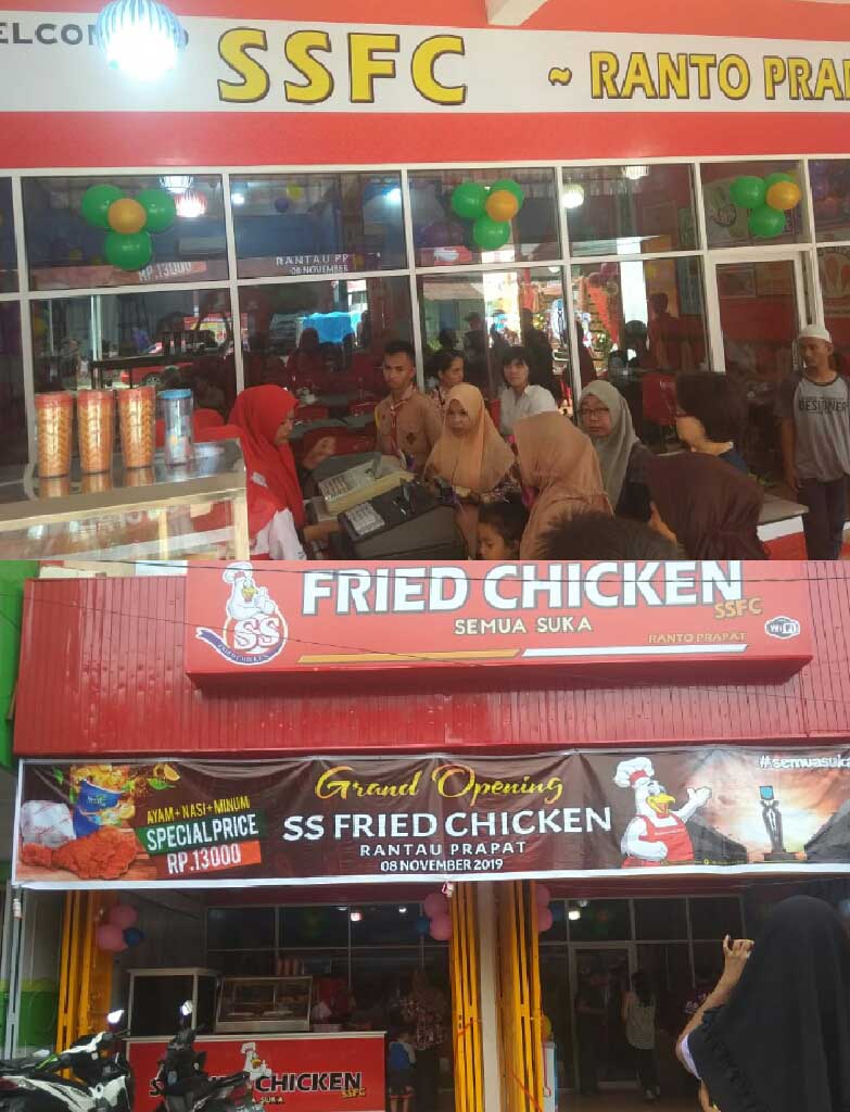 Friend Chiken SSFC Hadir Di Rantau Prapat, Pahe Rp 15.000