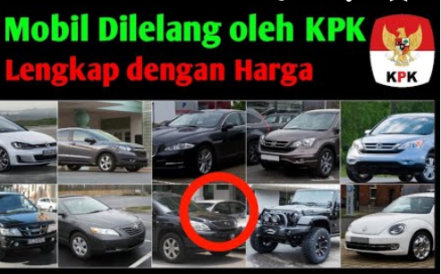 4 Mobil Eks Bupati Batubara dan Kadis Dilelang KPK, Ini Syaratnya