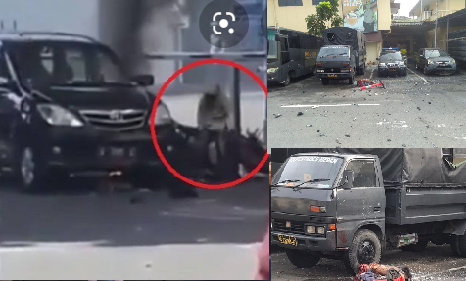 Bom Bunuh Diri di Mapolres Surabaya dan Mapolrestabes Medan Beda 5 Menit