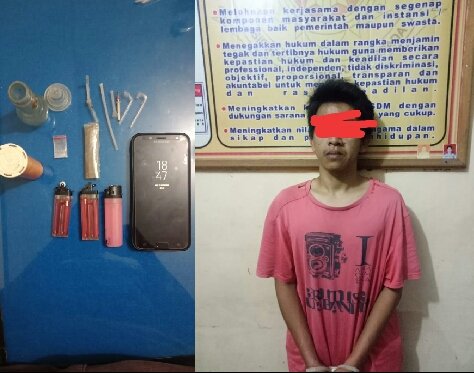 Satres Narkoba Polres Solok Amankan Pelaku Narkoba, Ini Barbutnya