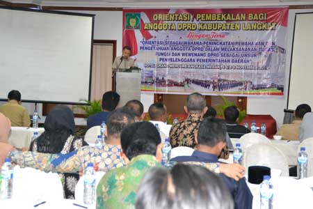 Anggota DPRD Langkat Ikuti Orientasi