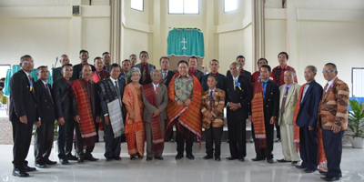 BUPATI DAIRI RESMIKAN GEREJA HKBP PANGIRINGAN KECAMATAN PARBULUAN