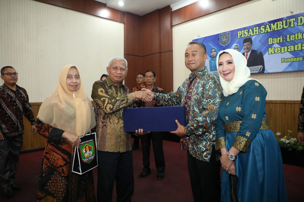 Pisah Sambut Danlanal T.Balai - Asahan di Rumah Dinas