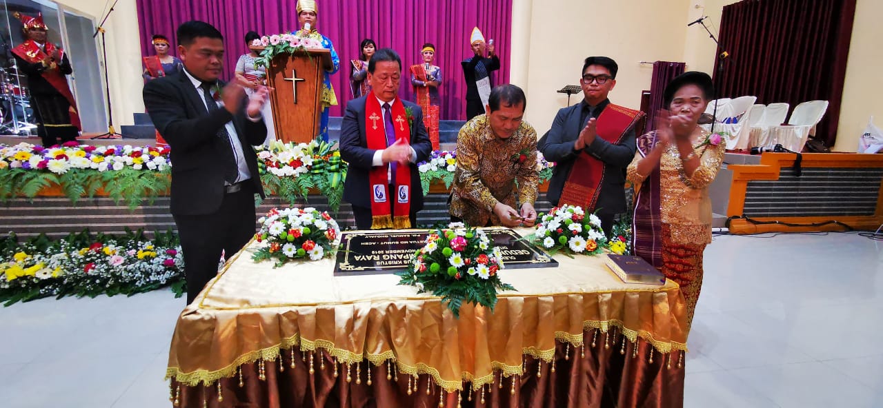 Bupati Karo Resmikan Gereja GPdi Karmel Raya