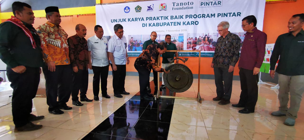 Bupati Karo Apresiasi Program Pintar Tanoto Foundation 2019