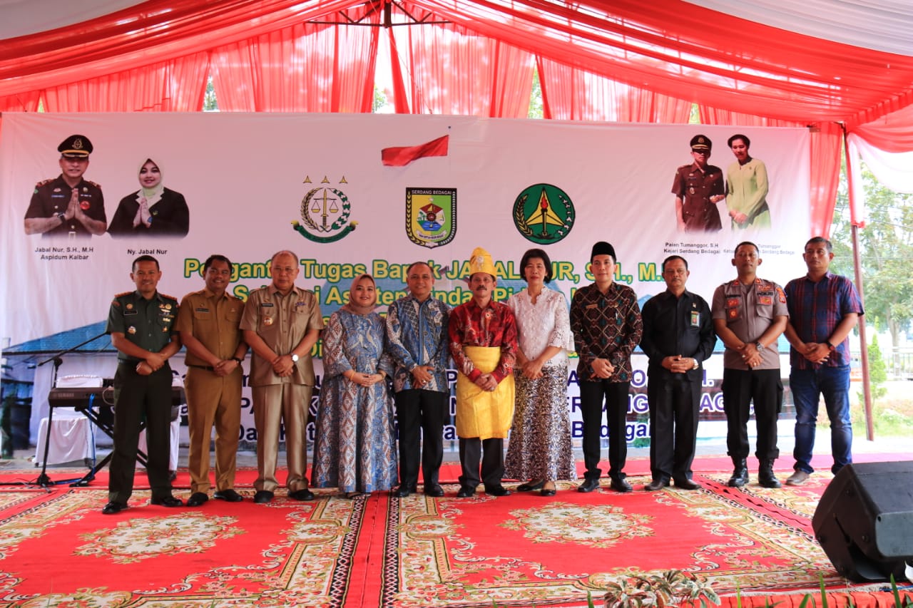Bupati dan Wabup Hadiri Pengantar Tugas dan Penyambutan Kajari Sergai