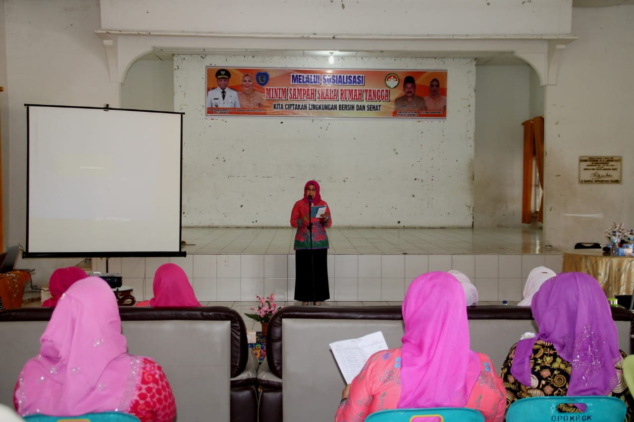 DWP Kabupaten Labuhanbatu Laksanakan Sosialisasi Minim Sampah Skala Rumah Tangga
