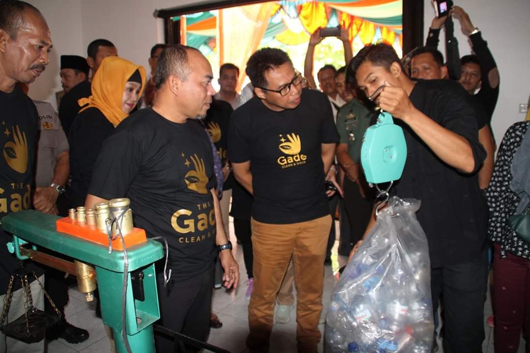 Bupati Labuhanbatu Resmikan Bank Sampah Gelugur Rantauprapat
