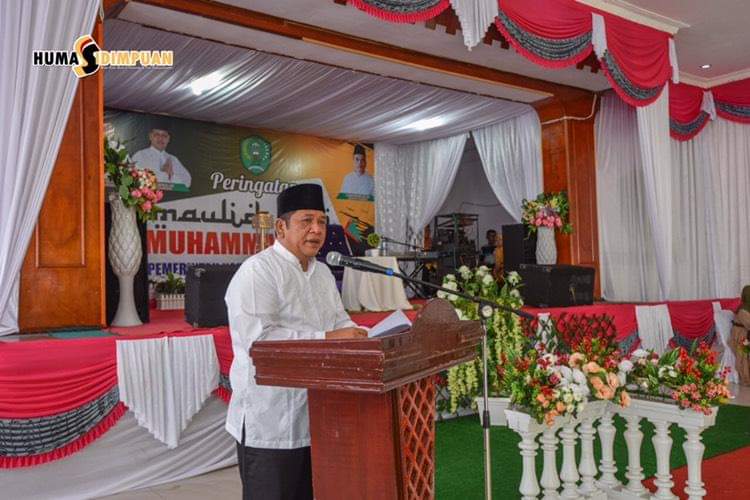 Pemerintah Kota Padangsidimpuan Peringati Maulid Nabi Besar Muhammad SAW 1441 H