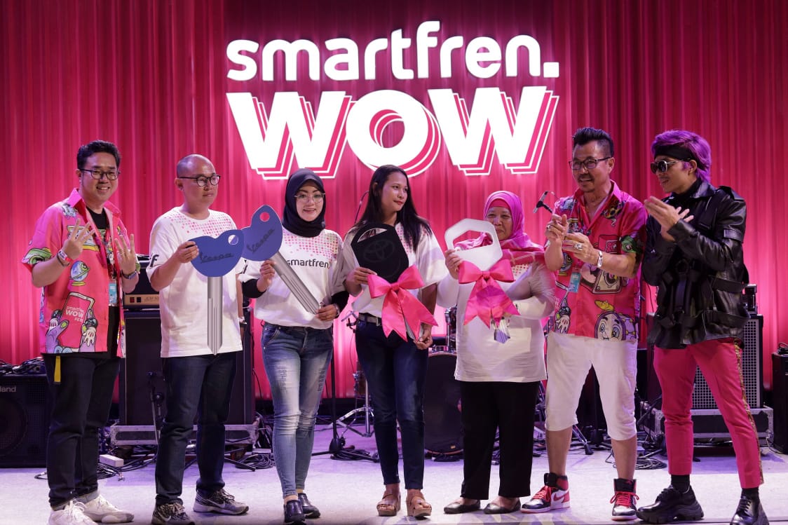 Smartfren Umumkan Pemenang Undian Smartfren WOW Tahap Kedua
