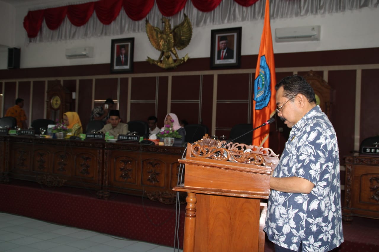 Bupati Sampaikan Nota Jawaban Atas Pandangan Umum Fraksi DPRD Labuhanbatu