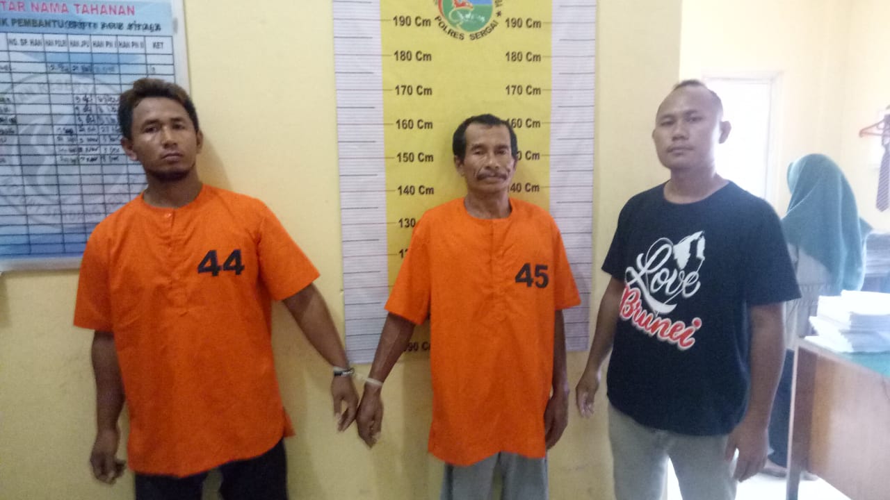 Menyaru Sebagai Pembeli Shabu, Pemakai dan Pengedar Diringkus Sat Res Narkoba Polres Sergai