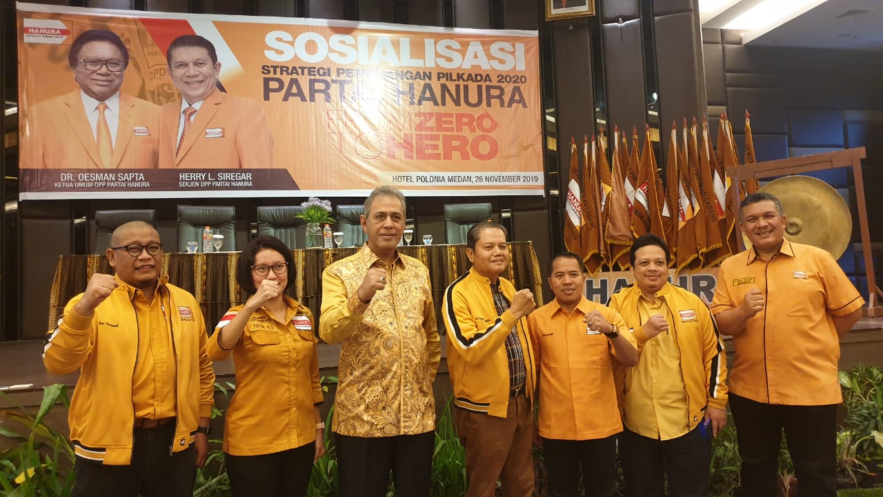 Hanura Targetkan Pemenangan Pilkada 2020