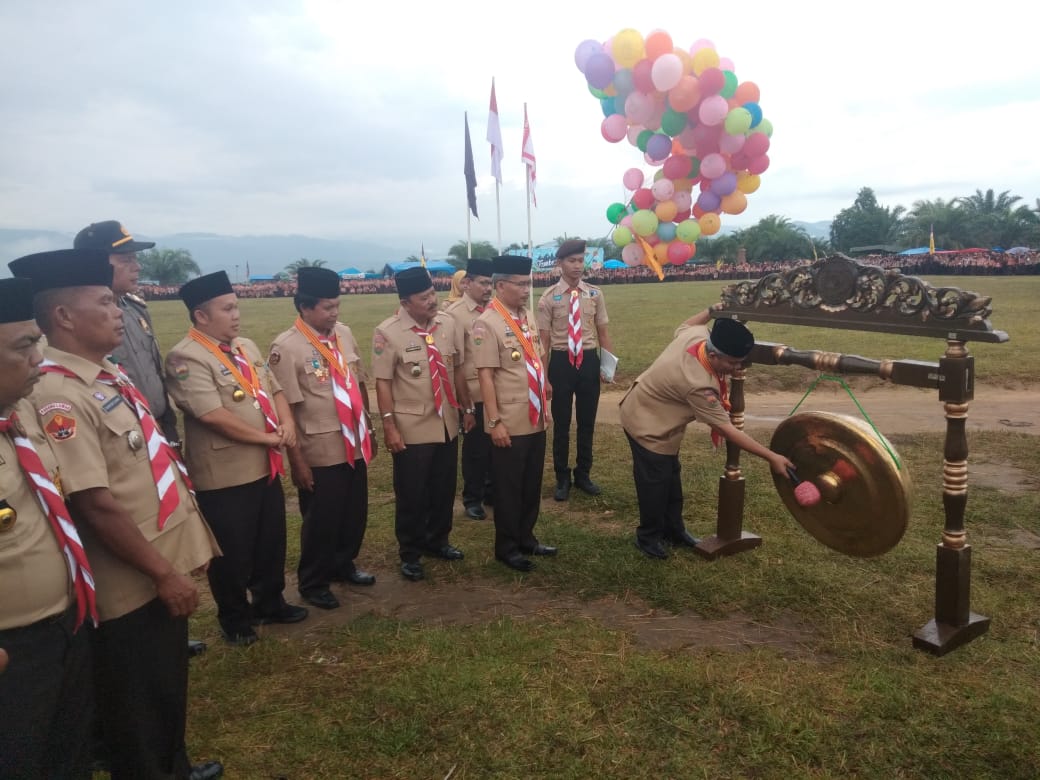 Wakil Bupati Palas Ahmad Zarnawi : Gerakan Pramuka Wadah Pembentukan Karakter Anak Bangsa
