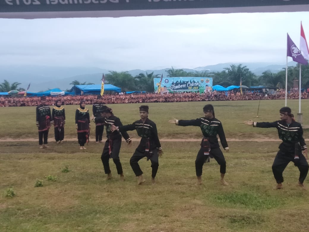 Kontingen Pramuka Palas meraih juara II Got Talent tingkat Nasional