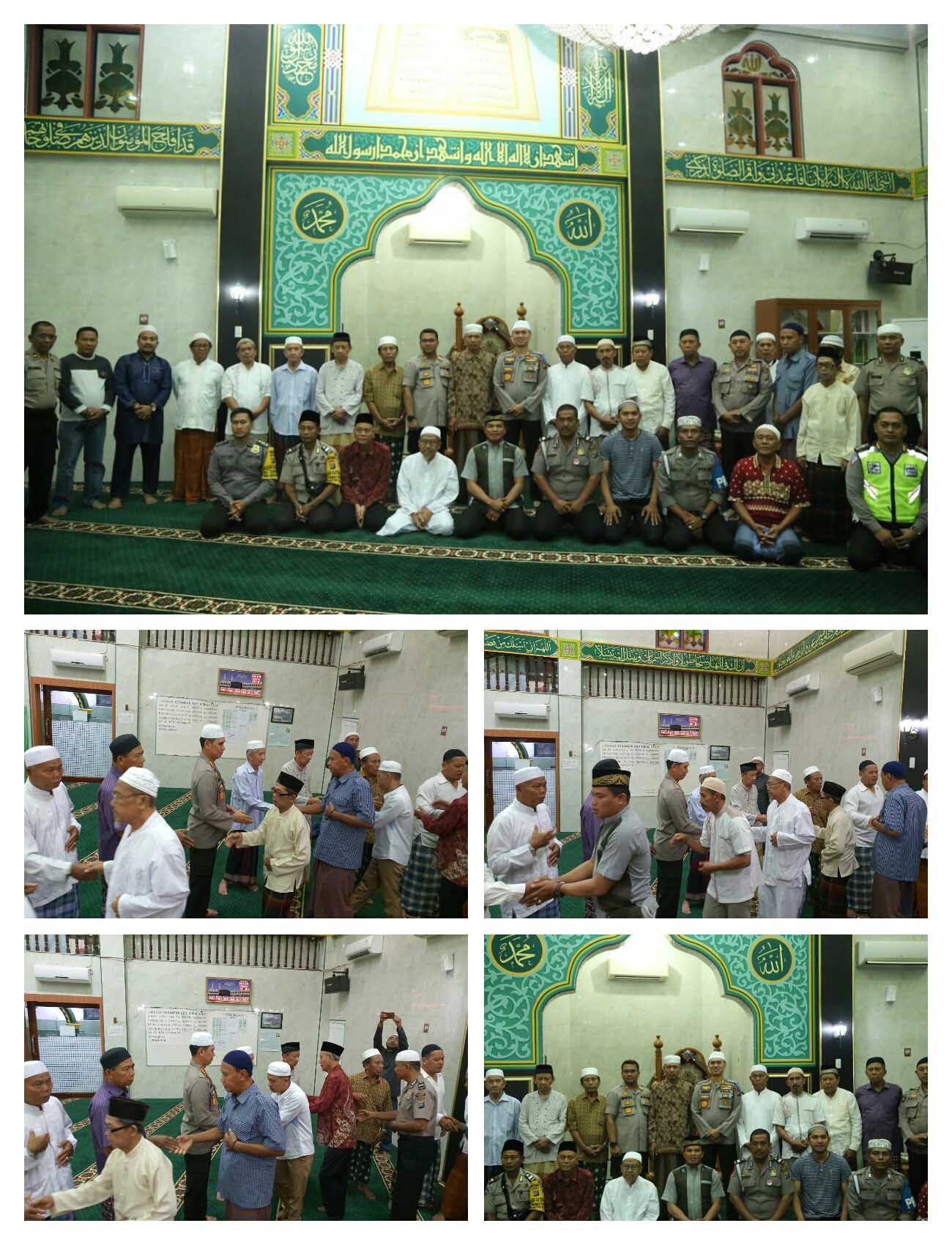 Kapolrestabes Medan Sampaikan Tausyiah dan Pesan Kamtibmas Usai Sholat Subuh Berjamaah di Masjid Ridho Bhakti