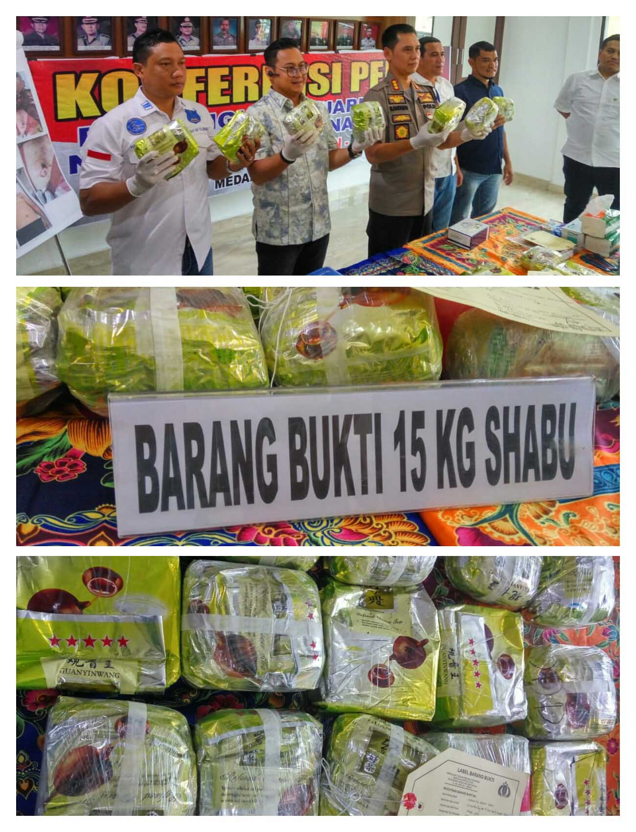 Dipimpin Kapolrestabes Medan, Kurir Narkoba Jaringan Internasional Tewas Diberi Tindakan Tegas Terukur