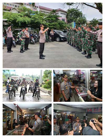 Kapolrestabes Medan Pimpin Patroli Gabungan Dialogis Antisipasi Premanisme