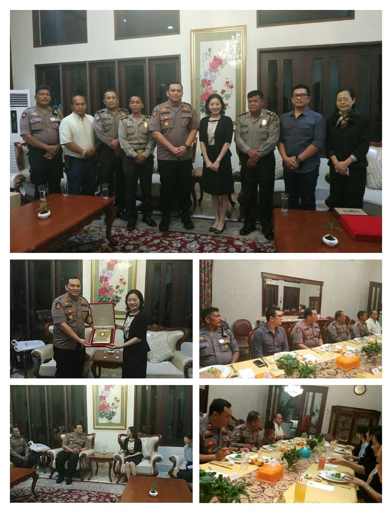 Konjen RRT dan Polsek Medan Baru Sepakat Ciptakan Kamtibmas Kondusif