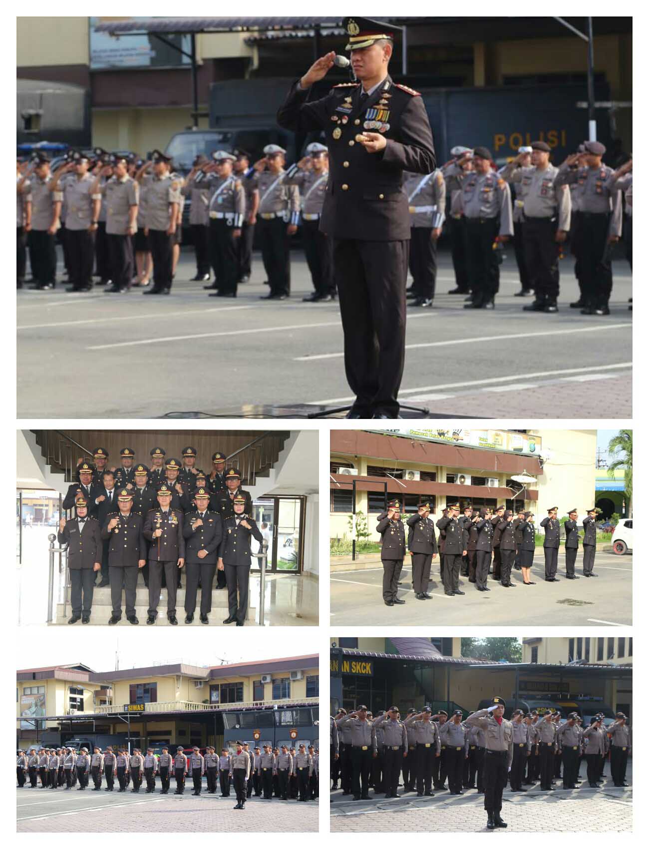 Pimpin Upacara Peringatan Hari Pahlawan, Kapolrestabes Medan Bacakan Amanah Mensos RI