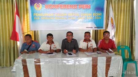 KONI Sergai Buka Pendaftaran Calon Ketua Umum