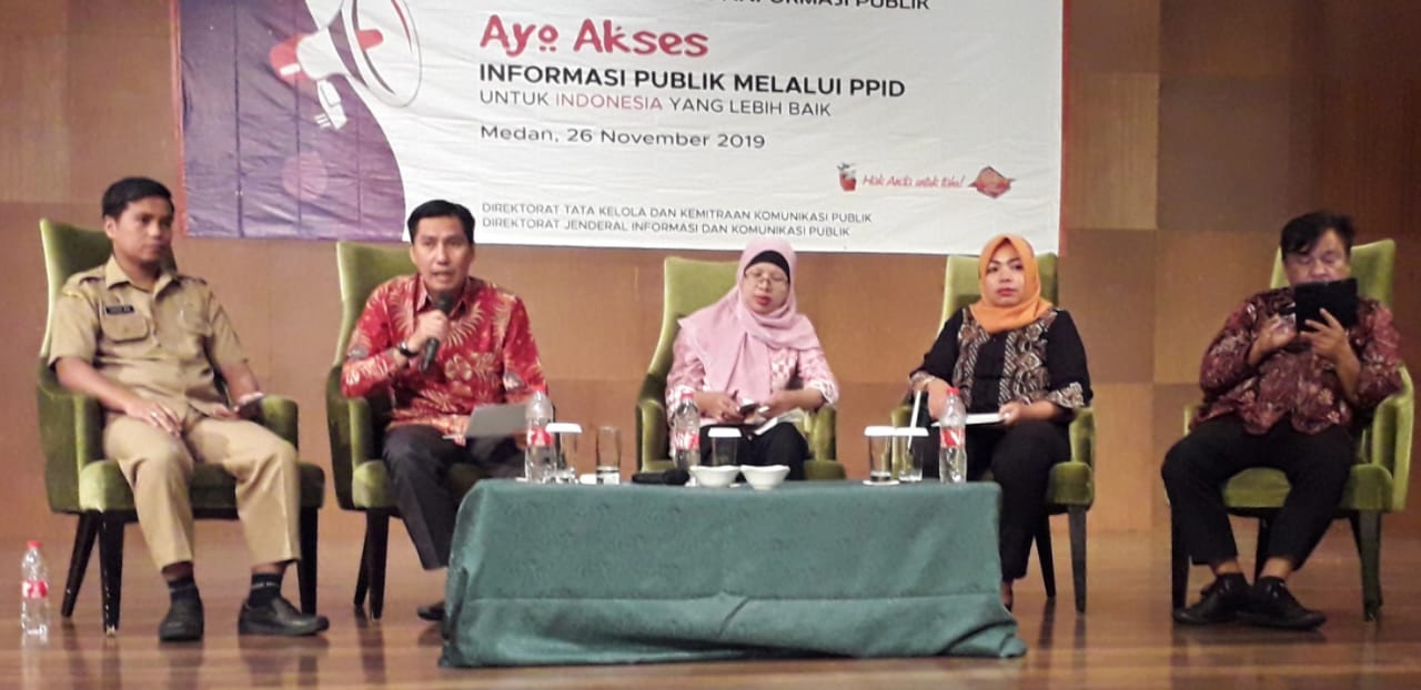 Kominfo Gandeng Pemprovsu Ajak Masyarakat Gunakan Hak untuk Tahu