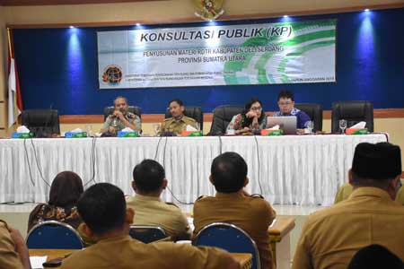 Pemkab Deliserdang Laksanakan Konsultasi Publik Penyusunan RDTR