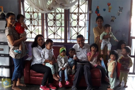 Percepatan KIA, Disdukcapil Pakpak Bharat Kunjungi PAUD dan TK se-Kecamatan Salak