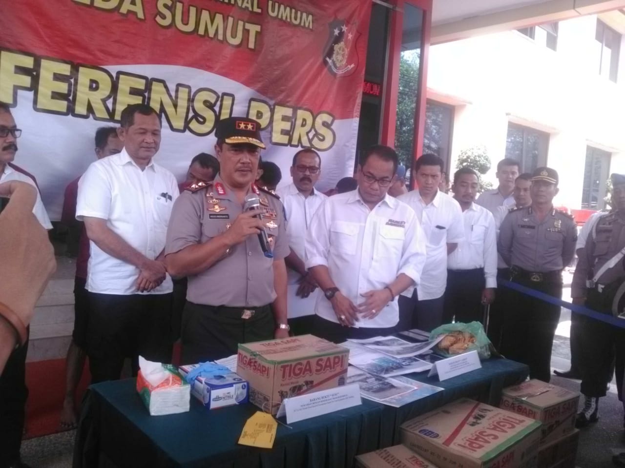 6 Pelaku Perampok Truk Kontainer Diringkus, 5 Diantaranya Diberi Tindakan Tegas Terukur