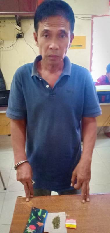 Warga Simpang Gambus Diciduk Polsek Lima Puluh Bersama 1 Am Ganja