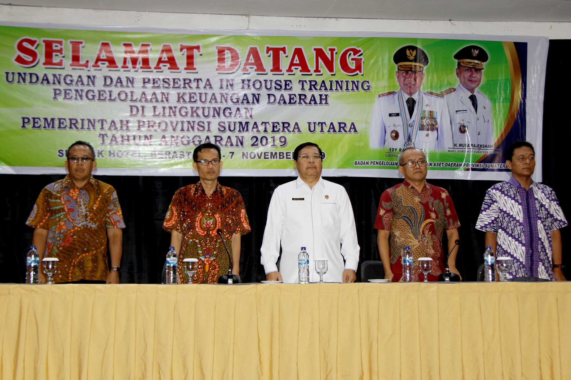 OPD Pemprov Sumut Dilatih  Penggunaan Aplikasi SIMDA