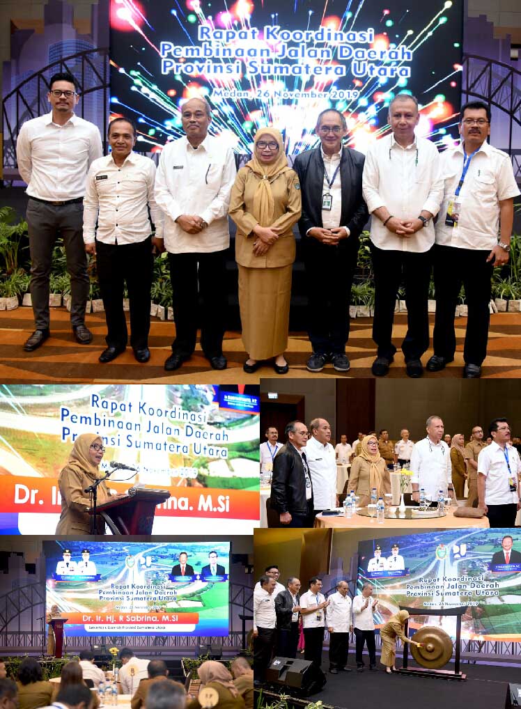 Rakor Pembinaan Jalan Daerah Effendy Pohan : 