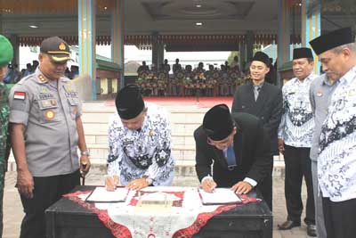 Peringatan HGN Ke-74 di T.Tinggi Khidmat