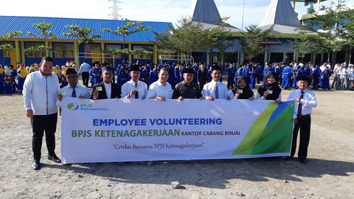 Peringatan HGN Tahun 2019, An-Nas dan BPJAMSOSTEK Binjai Beri Kado Istimewa