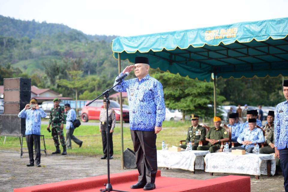 Pemerintah Kabupaten Pakpak Bharat Peringati Hari Pahlawan Di Napasengkut