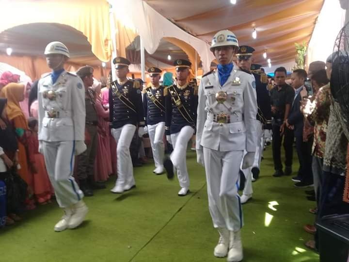 Upacara Tradisi Perkawinan Alumni IPDN, Dipimpin Bupati Paluta