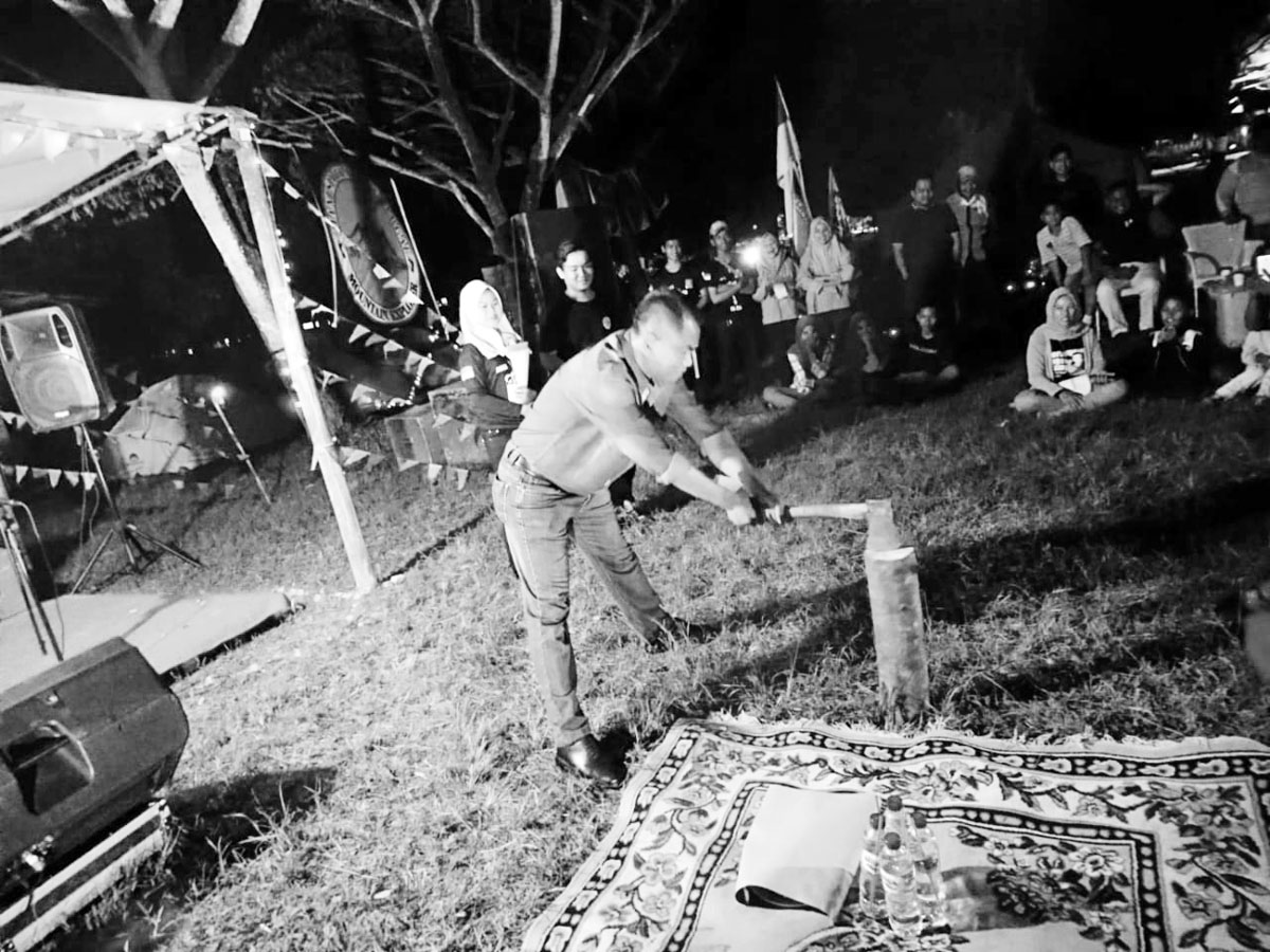 Wabup Darma Wijaya Hadiri Acara Perkemahan Negeri Elok Pecinta Alam