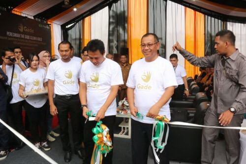 Plt Wali Kota Medan Resmikan The Gade Clean & Gold Bank Sampah Puspa