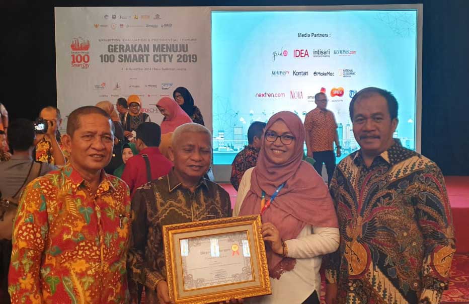 Pemkab Asahan Raih Penghargaan SICANTIK Tahun 2019 Dari Menteri Kominfo