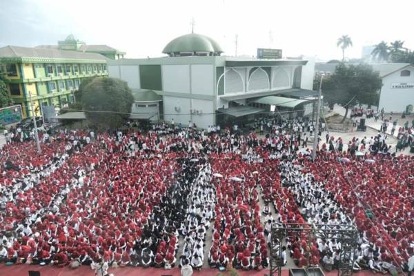 UINSU Pecahkan Rekor MURI 1 Juta Shalawat