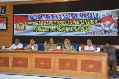 Rapat Tim Kordinasi Tim BSP Langkat Digelar