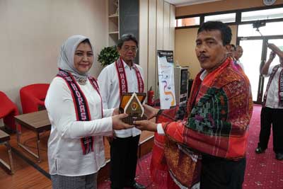 Tingkatkan Minat Baca di Sumut,  Nawal Pelajari Konsep yang Diterapkan Yogyakarta