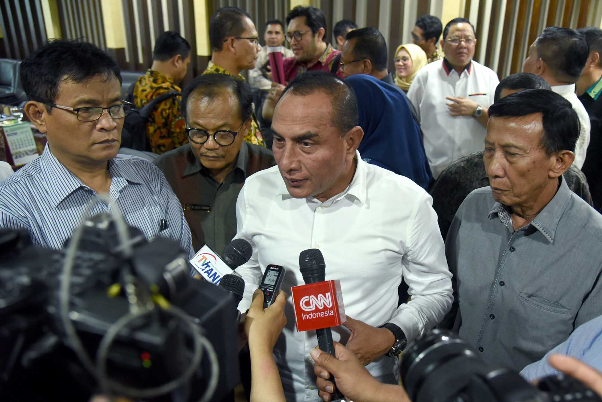 Edy Rahmayadi Dapat Dukungan  Komisi IV DPR-RI Tangani Wabah Penyakit Babi