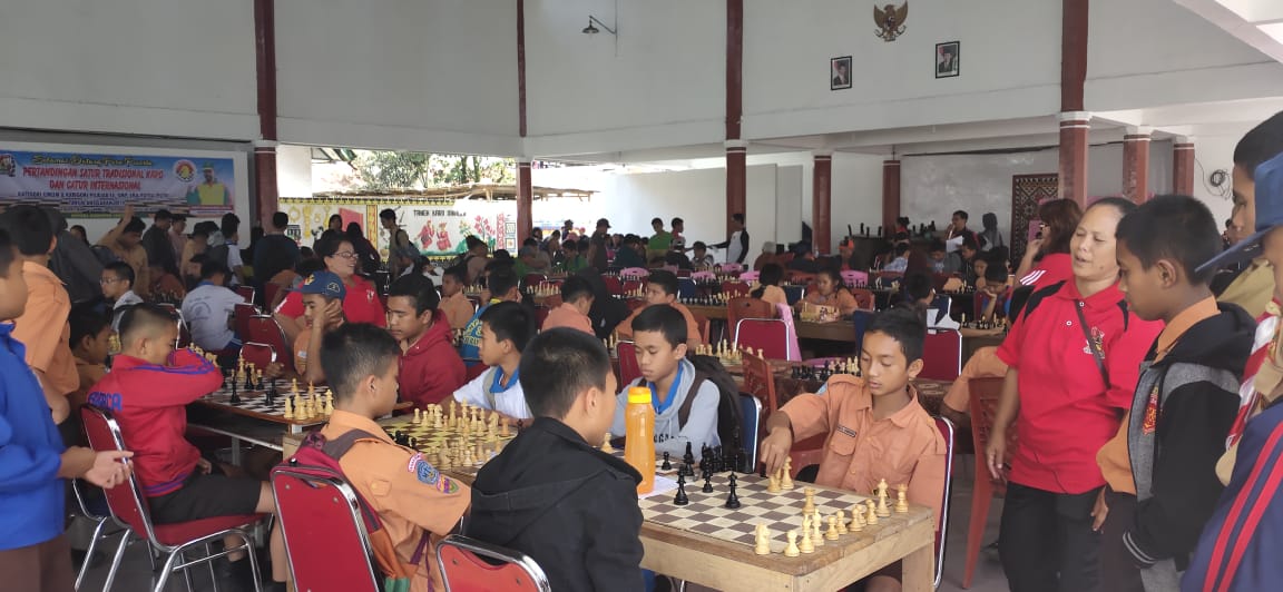 Dispora Karo Gelar Pertandingan Satur Tradisional dan Catur Internasional