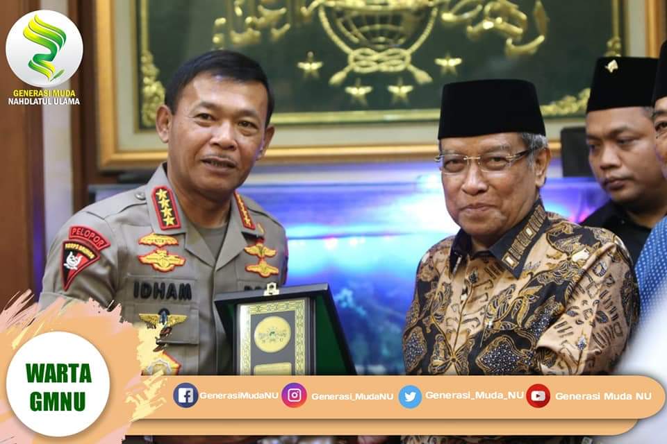 Â Bersilaturahim ke PBNU,Kapolri Idham Azis : Komitmen NU Terhadap NKRI Tidak Perlu Diragukan Lagi