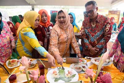 Lomba Masak Serba Ikan,  Nawal Ingatkan Peran Penting Ibu Penuhi Gizi Keluarga