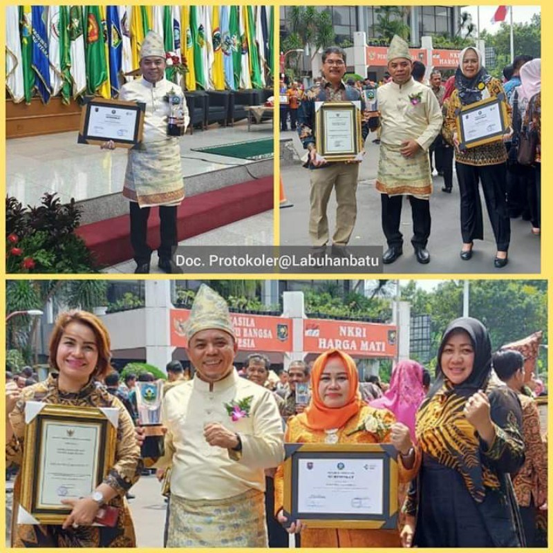 Pemkab Labuhanbatu Terima Penghargaan Swasti Saba dari Kemendagri dan KemenkesÂ 