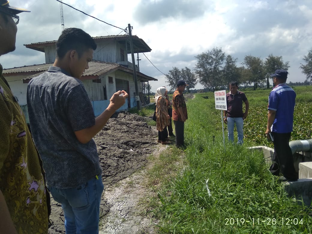 Tindaklanjuti Laporan Warga, DLH Sergai Tinjau PT. Aquafarm Nusantara,  Panisean Tambunan : Kami Tidak Temukan Adanya Pencemaran