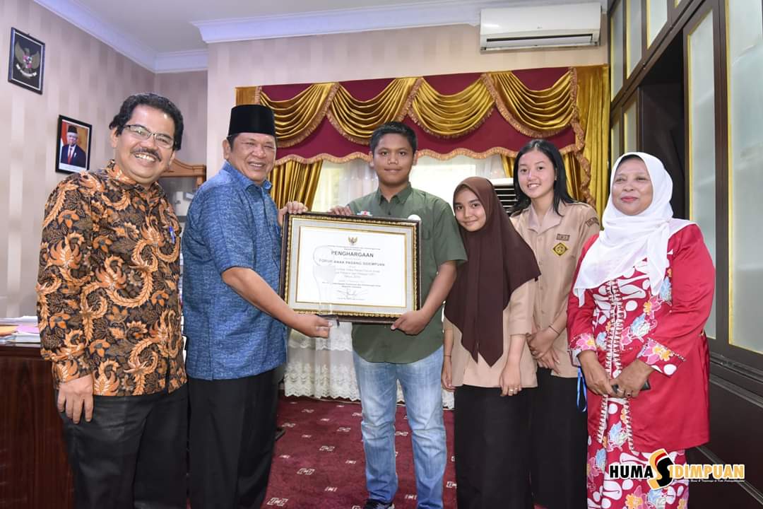 Bawa Nama Baik Pemko Padangsidimpuan Penghargaan Merak Merupakan Kebanggaan